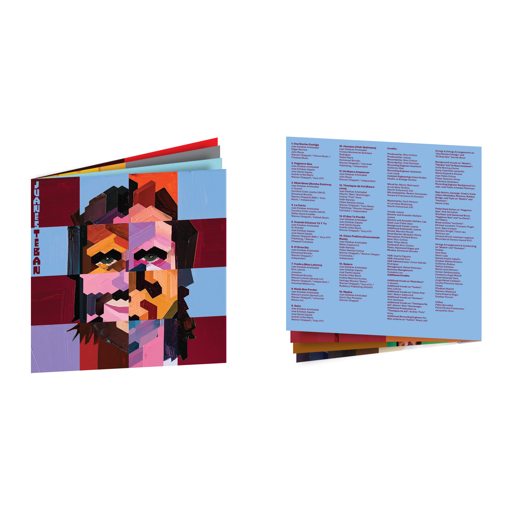 JuanesTeban CD booklet covers