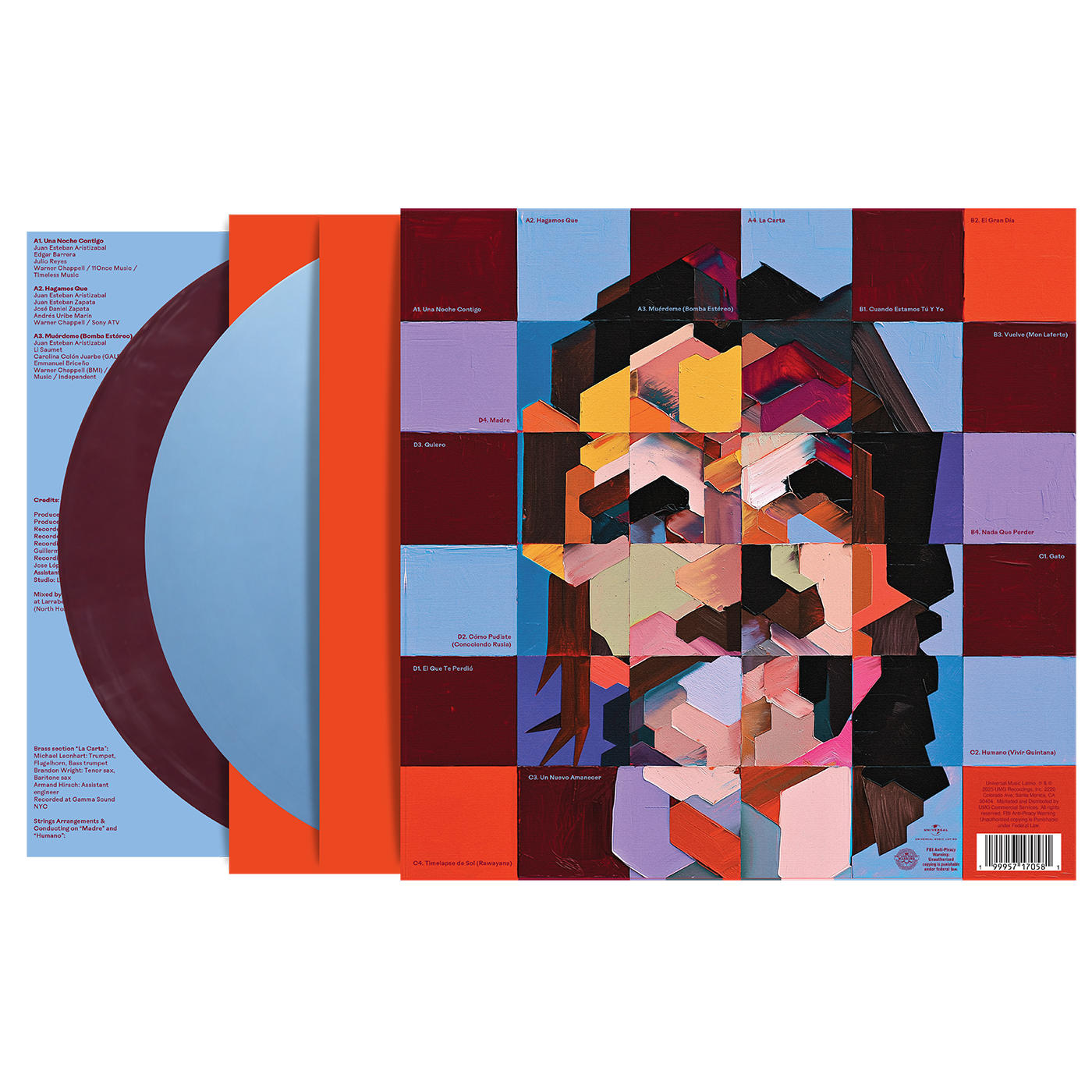 JuanesTeban 2LP Vinyl back