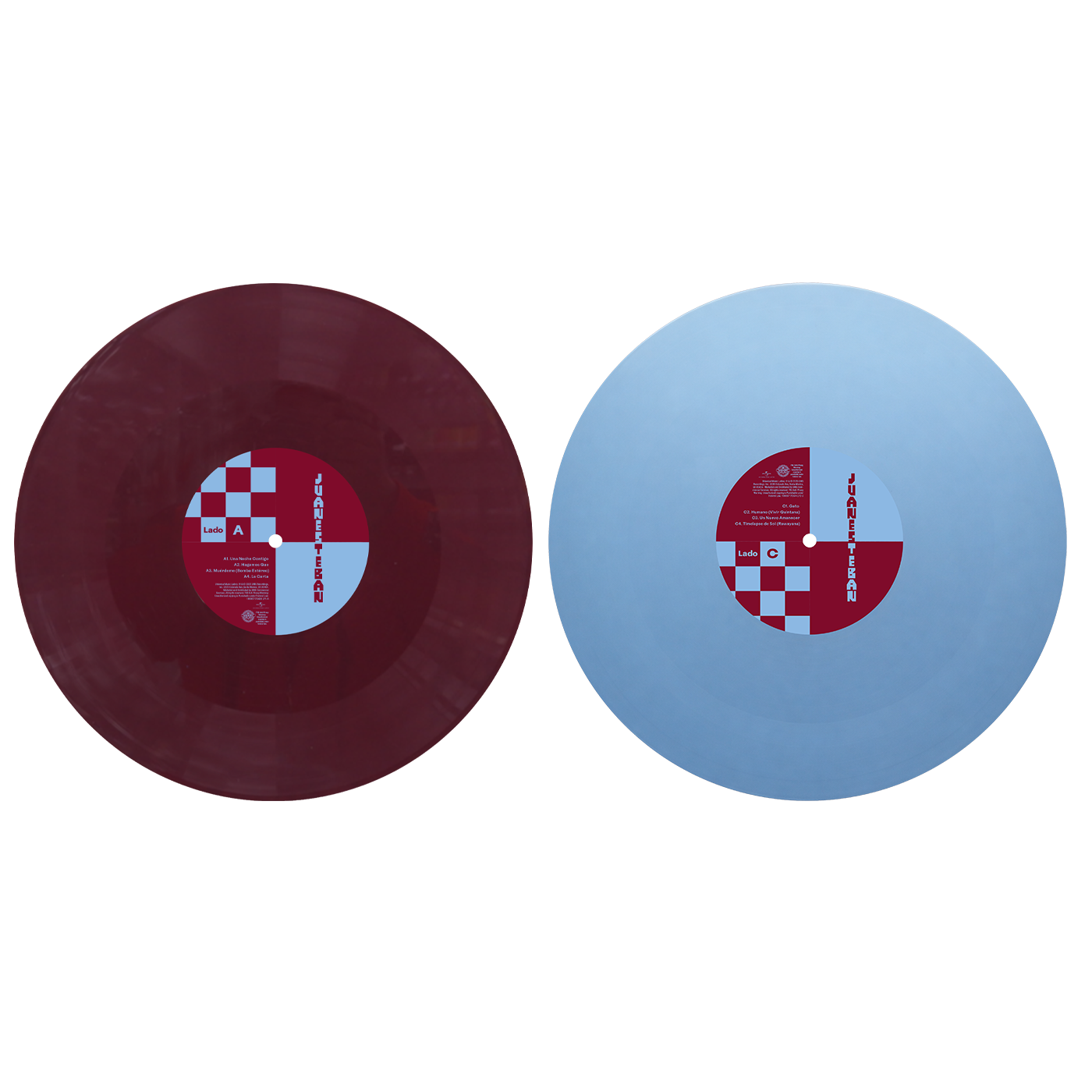 JuanesTeban 2LP Vinyl color vinyls